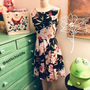 New York & Company floral Print Dress